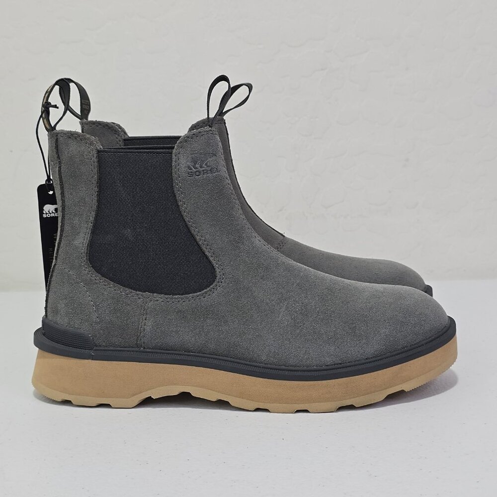 Sorel Hi-Line Chelsea Waterproof Boots GreyWomen's Sz 9.5